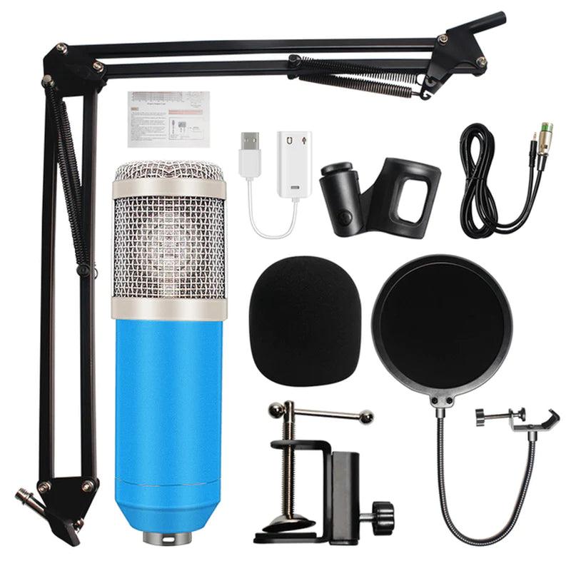 Professional Bm 800 Condenser Microphone 3.5Mm Wired Bm-800 Karaoke BM800 Recording Microphone for Computer Karaoke KTV