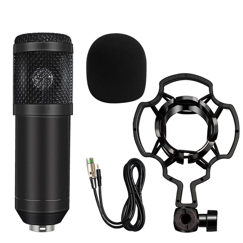 Professional Bm 800 Condenser Microphone 3.5Mm Wired Bm-800 Karaoke BM800 Recording Microphone for Computer Karaoke KTV