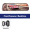 Car Dvr 10 Inch Touch Screen Video Recorder Auto Registrar Stream Mirror Support Rear View Camera Night Vision Dash Cam