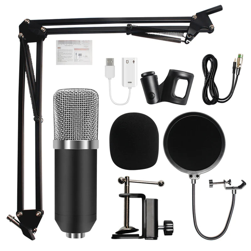 Professional Bm 800 Condenser Microphone 3.5Mm Wired Bm-800 Karaoke BM800 Recording Microphone for Computer Karaoke KTV